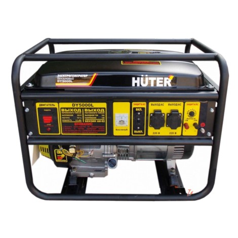 Бензиновый генератор huter dy9500lx